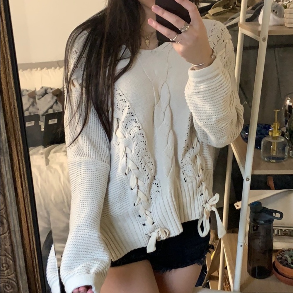 Thick knit sweater vintage